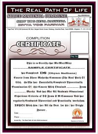 DS certificate
